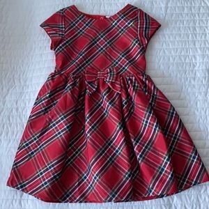 Girl’s Tartan Plaid Holiday Dress from H&M